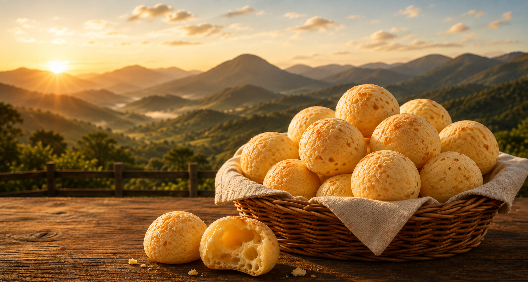 Pão de queijo artesanal Gostinho de Minas