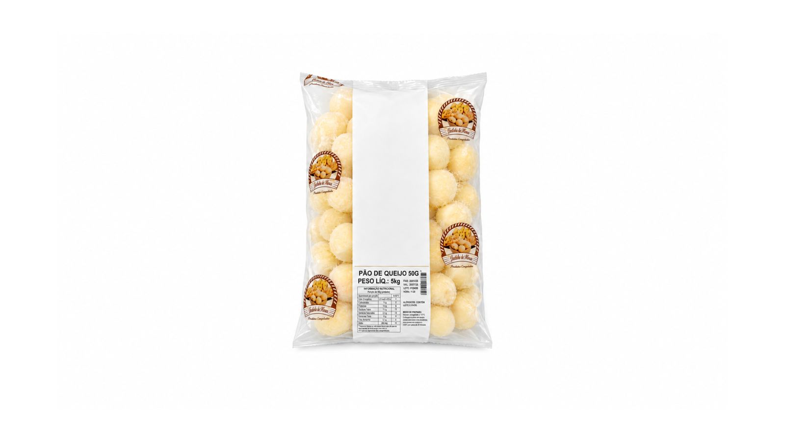 Pão de queijo 50g